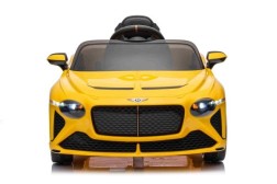 Ride-On Toy Car Bentley - Yellow with Bluetooth