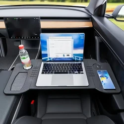 Compact Folding Car Desk For Model 3 & Y