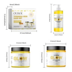 Turmeric Skin Care Set Refreshing Hydrating