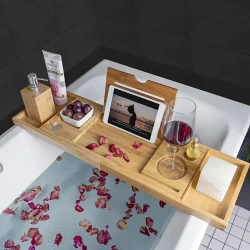 Retractable Bathtub Tray