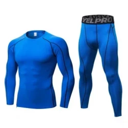 Fitness Running Compression Training Suit Tights Long-sleeved Shirt Pants Leggings