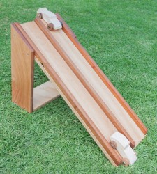 🌿🇳🇿 NZ Handmade Wooden Double Lane Car Ramp