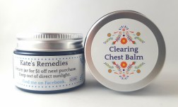 Clearing Chest Balm 25g  (Natural) | NZ Handmade