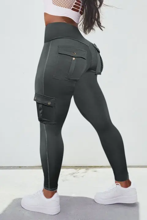 👖 Chic Pocketed High-Rise Leggings