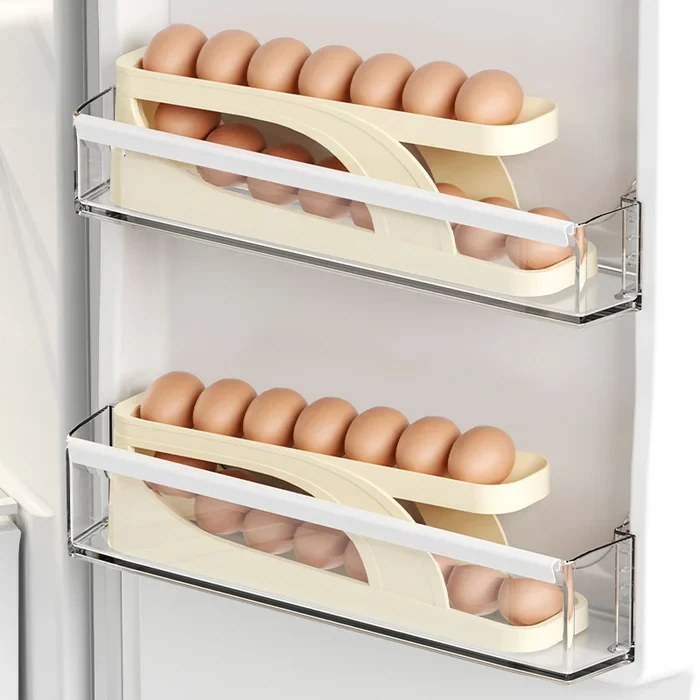 Automatic Roll-Down Double-layer Egg Dispenser