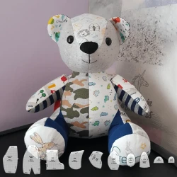 Memory Bear Template Ruler Set(10 PCS) - With Instructions