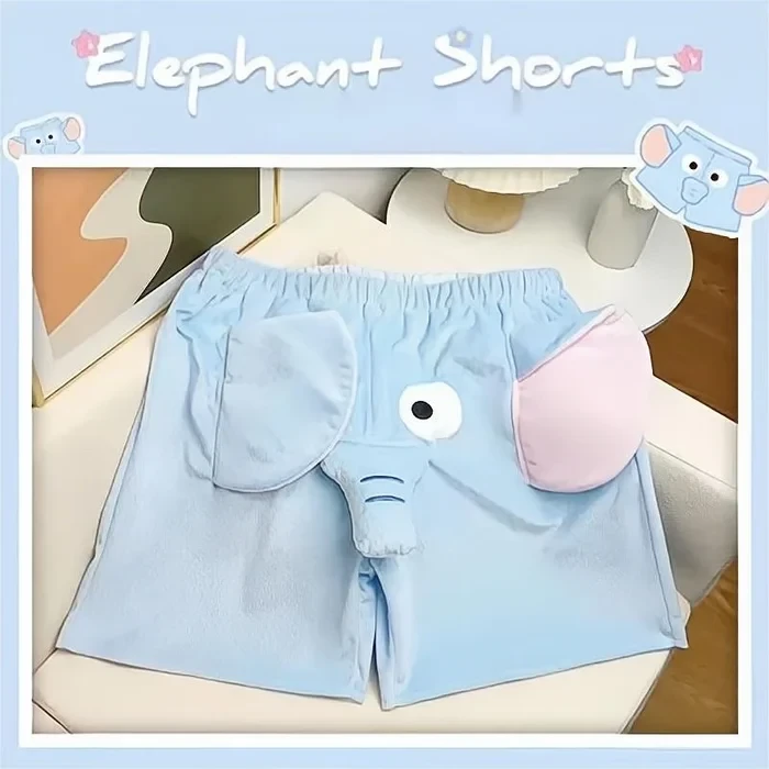 Squeaky little elephant pants