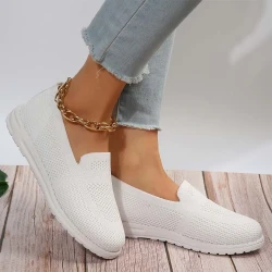 Casual Woven Orthopaedic Flat Shoes