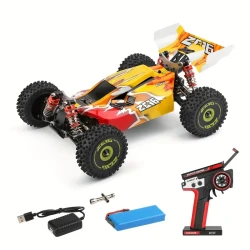 WLtoys XKS 144010 Remote Control Car - High-Speed 75km/h 1/14 2.4GHz Off-Road Racing Car 4WD RTR with Metal Chassis