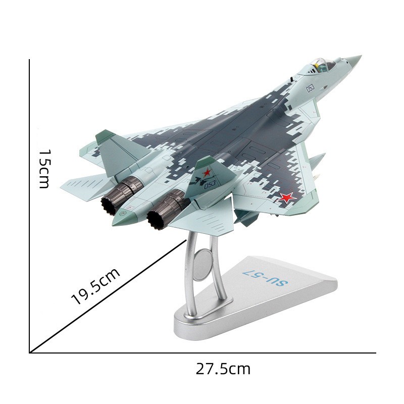 New Hot Sell Su 57 Alloy Airplane Model