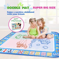 🎁4th Anniversary Sale-70% OFF- Water Doodle Mat Mess Free Learning Toy Mat ,Aqua Infinity Canvas On Cozy Home