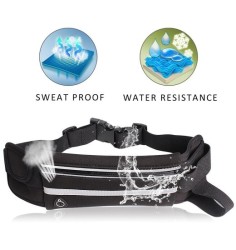 Fitness Waist Bag With Pocket For Hiking Cycling Workout Sports Gym