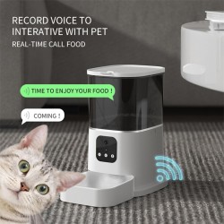 Automatic Pet Feeding Food Dispenser With WiFi Pet Bowl