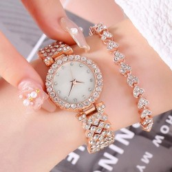 Women's Luxury Watch and Bracelet Set