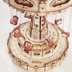 Swing Ride DIY Music Box 3D Wooden Puzzle EA02