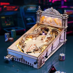 Pinball Machine 3D Wooden Puzzle