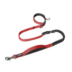 Roamer™ Bungee Dog Leash Stretch Webbing Hands-Free Leash