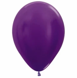 Balloons - Metallic Pearl Violet Purple  - Pack of 100