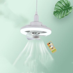 LED Swing Head Fan Light