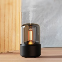 Portable Aromatherapy Humidifier with LED Candlelight