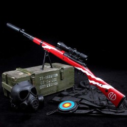 Kar98k Gel Ball Blaster / Darts Blaster 2 in 1