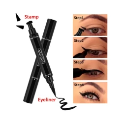 2 In 1 Liquid Waterproof Eyeliner Pen