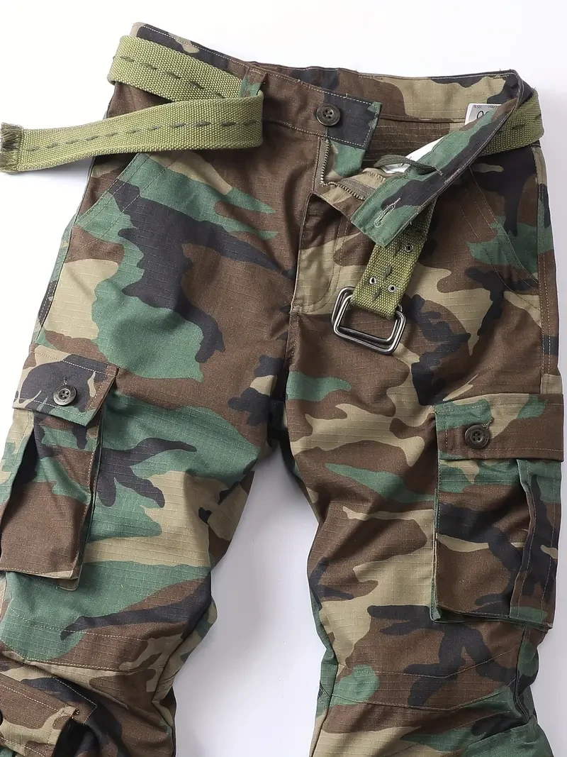 Camo Tactical Cargo Pants