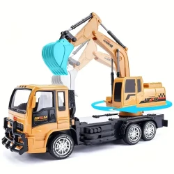 10-Channel Remote Control Digging Engineering Vehicle