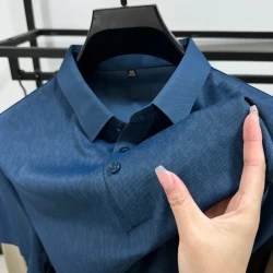 Men's Business Casual Breathable Tee