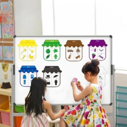 Montessori-Inspired Magnetic Stickers for Creative Learning