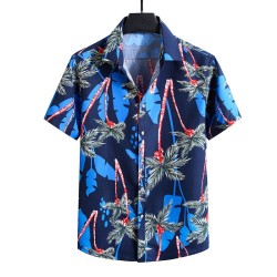 Men's Summer Shirt With Colorful Prints