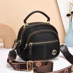 Multi-Zip Crossbody Bag