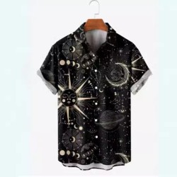 Men's Fashion Casual Printed Shirt