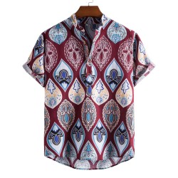 Men's Fashion Casual Printed Shirt