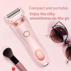 2 In 1 Hair Removal Epilator USB Rechargeable Trimmer