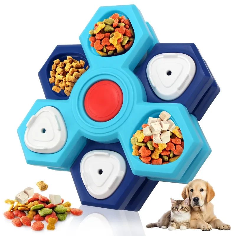 4 Layers Slow Feeder Puzzle Dog Bowls