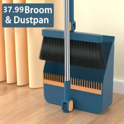 1set, Household Broom And Dustpan Set