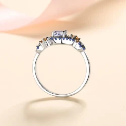 Moissanite Ring