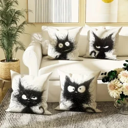 4pcs Set of Velvet Throw Pillow Covers