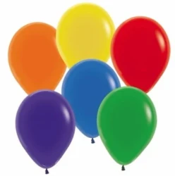 30cm Jewel Crystal Assortment Latex Balloons - Pack of 100