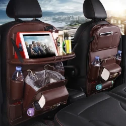 Car Storage Bag Multifunction Seat Back Tray