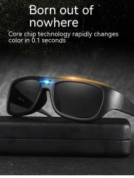 Smart Photosensitive Color-changing Polarized Glasses