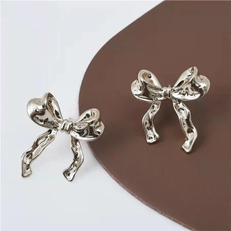 Bow Earrings Simple Style Fashionable