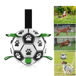 Dog Toys Interactive Pet Football Toys