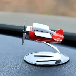 Solar-Powered Aircraft Car Decoration