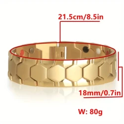 Domineering Titanium Steel Men's Bracelet