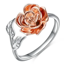 Rose Adjustable Ring