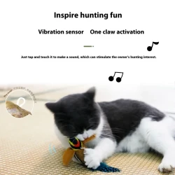 Pet Simulation Bird Sound Plush Toy