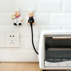 2-Pack Chef-Style Power Cord Organizer Rack