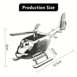 Solar Rotating Helicopter Shape Car Air Freshener